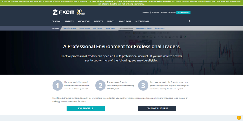 FXCM Tipos de cuenta 4 FXCM Tipos de cuenta 4